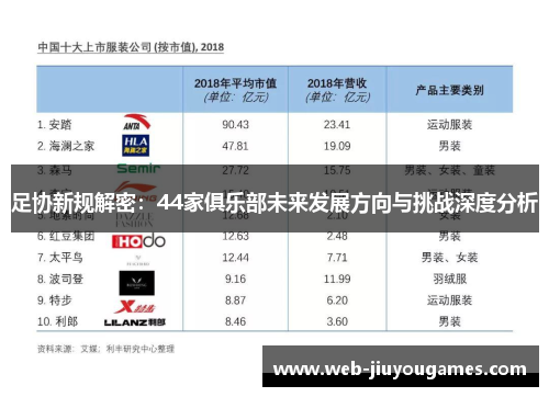 足协新规解密：44家俱乐部未来发展方向与挑战深度分析